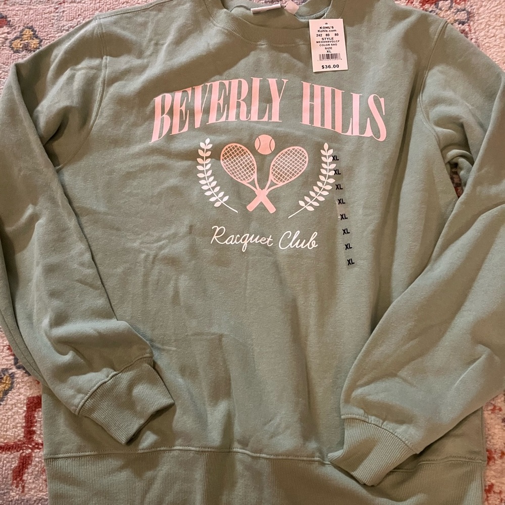Beverly Hills NWT sweatshirt